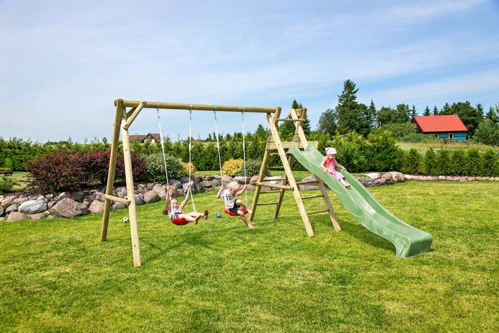 Actual product image Colibri Roundwood child swing