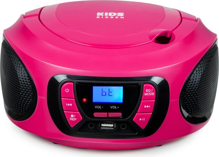 Bigben CD/radio portable CD62 USB/BT (VHF, FM, Bluetooth)