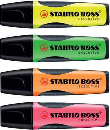 Actual product image STABILO BOSS EXECUTIVE highlighter (Orange, 5 mm, 1 x)