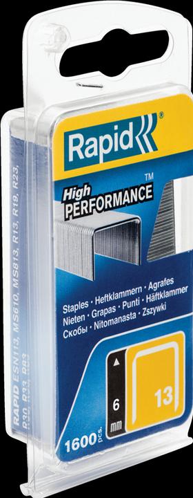 Produktbild Rapid Typ 13 Feindrahtklammer 6 mm (1600 x)