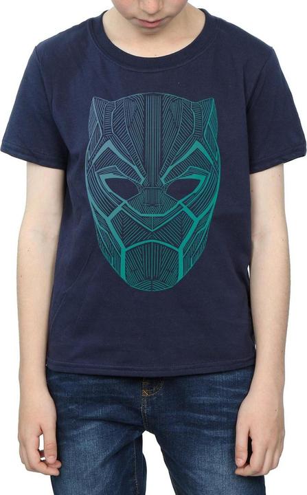 Image du produit Garçons - T-shirt Black Panther Tribal Mask (152, 158)