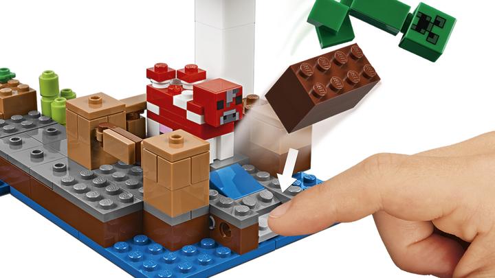 Actual product image LEGO The mushroom island (21129, LEGO Minecraft)