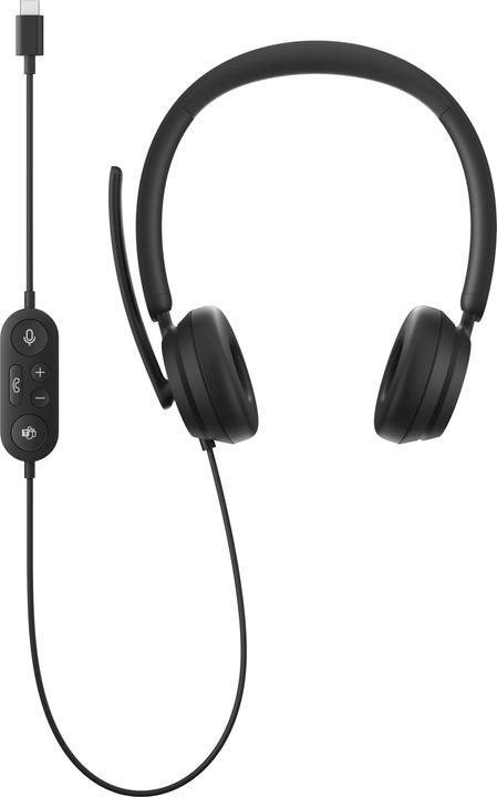 Productafbeelding Microsoft Moderne USB-C Hoofdtelefoon (I6S-00010) zwart (Bedraad, USB-C)