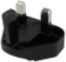 Zebra Uk Adapter Clip For Power (BS 1363)