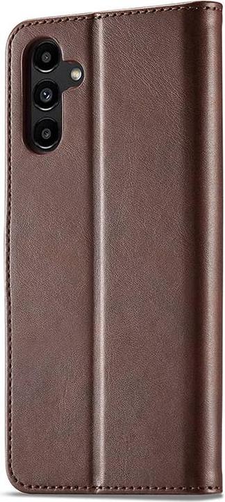 Image du produit LC.Imeeke Huawei P30 - Etui portefeuille avec 3 emplacements pour cartes & fermeture magnétique, marron (Huawei P30)