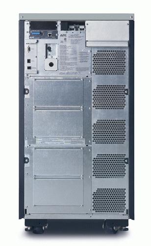 Actual product image APC Symmetra LX 16kVA N+1Rackmount Frame 220/230/240V or 380/400/415V (16000 VA, 11200 W, Online double converter UPS)