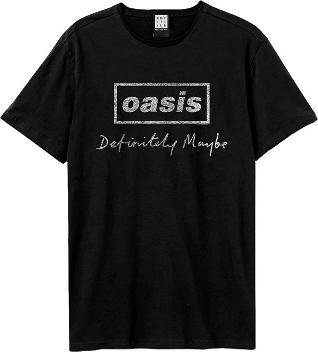 Immagine prodotto Amplified Definitely Maybe Distressed Maglietta Oasis Adulto Unisex (L)