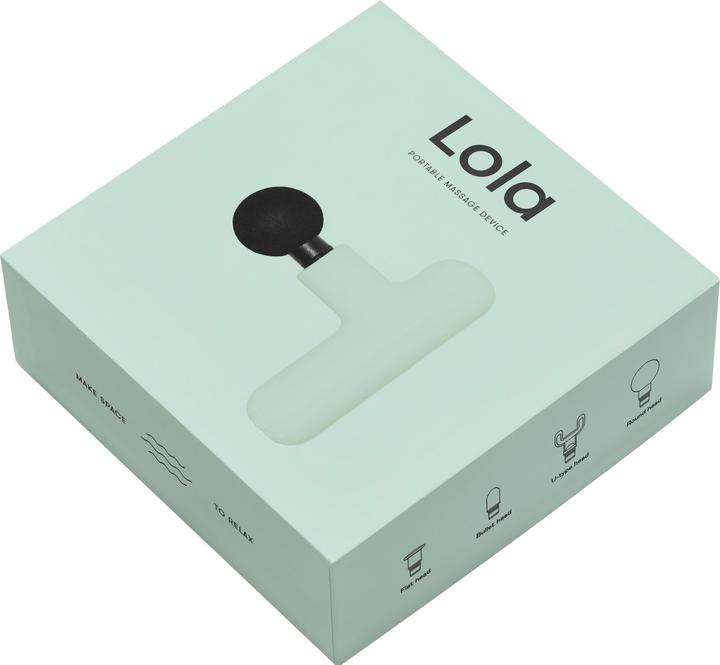 Actual product image Lola Massager - mint cream