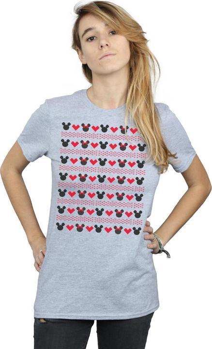 Produktbild Disney Mickey And Minnie Christmas Hearts TShirt (M)