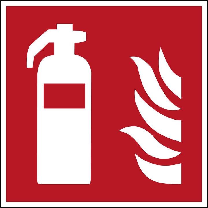 Image du produit Brady Plaque de sécurité ISO - Extincteur