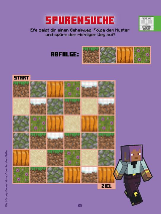 Image du produit Panini Minecraft : 1001 Stickers : Stickers - Enigmes - Coloriage
