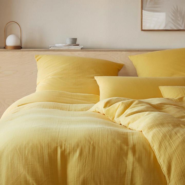 Produktbild Elegante Musselin Bettwäsche Smooth (Bettwäsche Set, 155x200 cm + 80x80 cm)