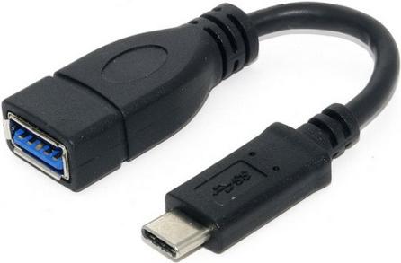 Actual product image Gembird A-OTG-CMAF3-01 USB Type-C USB Type-A Black Cable Interface/Adapter (0.20 m, USB 3.0)