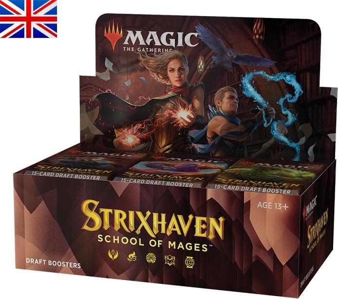 Immagine prodotto Magic the Gathering Strixhaven: Scuola dei Maghi (Inglese, Pacchetto Booster)