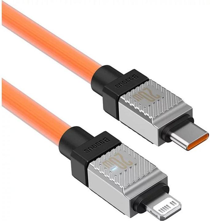 Actual product image Baseus Fast Charging cable USB-C to Coolplay Series 1m, 20W (orange) (1 m, USB 3.2 Gen 1)