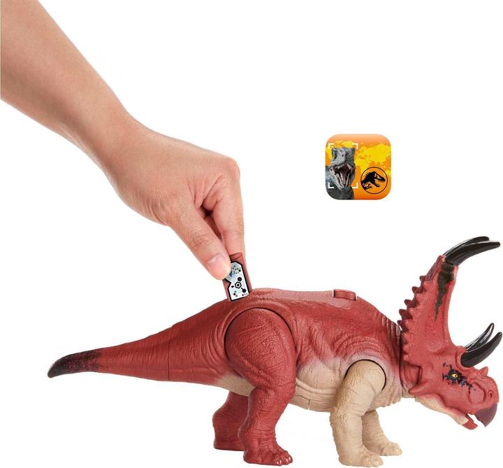 Produktbild Jurassic World Wild Roar - Diabloceratops