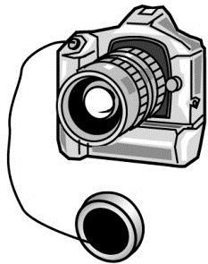 Actual product image Hama Holder for lens cap