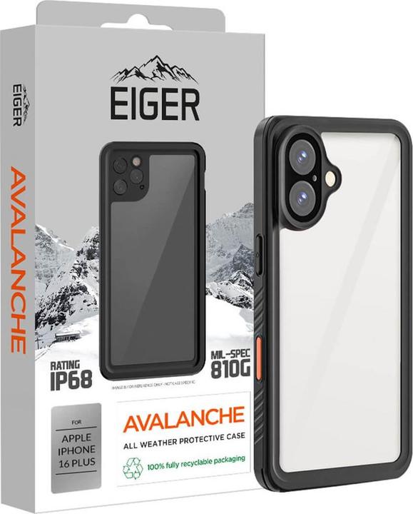 Actual product image Eiger Avalanche Case (Apple iPhone 16 Plus)