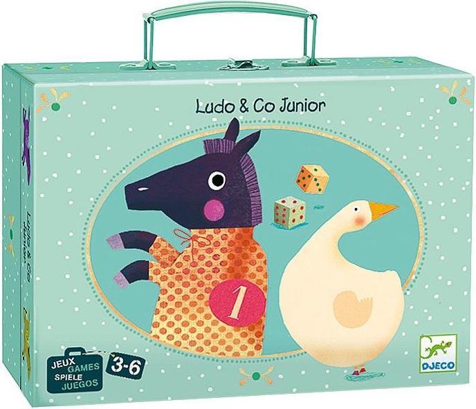Produktbild Djeco Ludo & Co Junior (Deutsch, Französisch, Italienisch, Englisch)