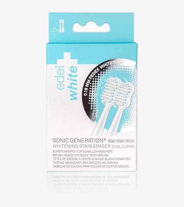 Image du produit Edel + White Têtes de brosse de rechange Sonic Generation 8 WINNER : Blanchiment (2 x)