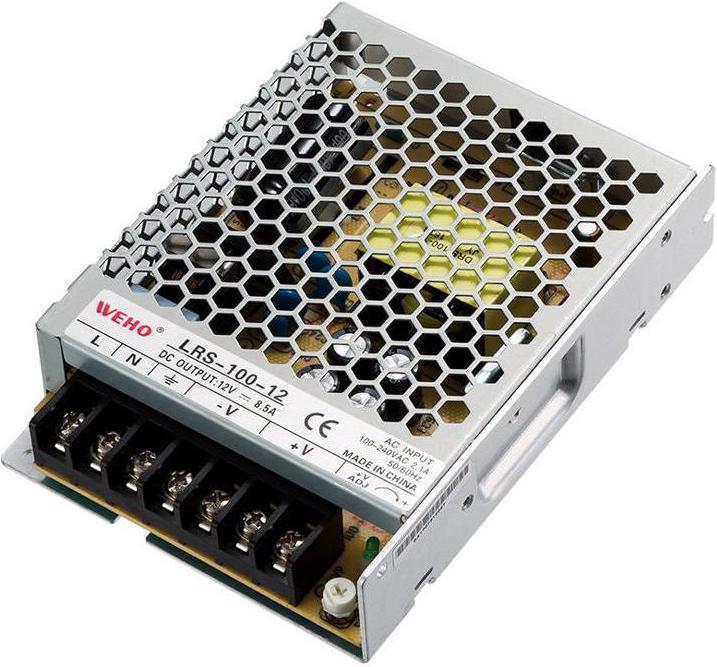 Actual product image MeanWell LRS-100-12