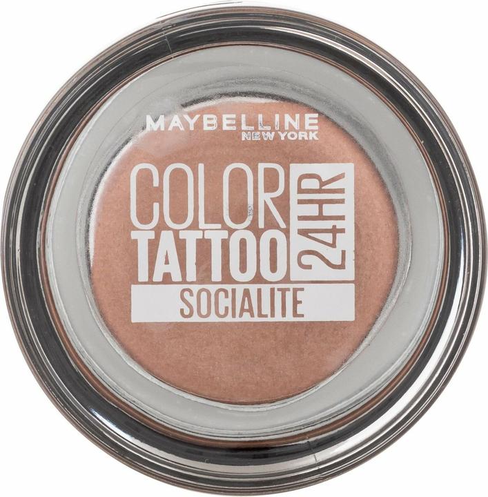Maybelline New York MAYBELLINE Eye Studio Color Tattoo 24 HR Lidschatten in Creme 150 Socialite 4ml (150 Socialite)