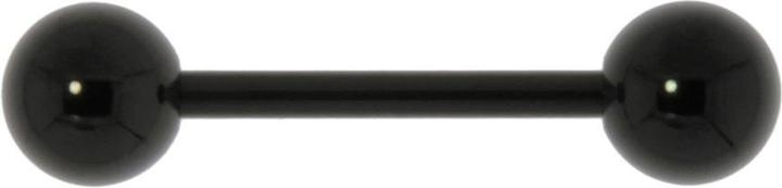 Produktbild Bijouteria Zungenpiercing (Chirurgenstahl 316L, PVD Beschichtung (schwarz))