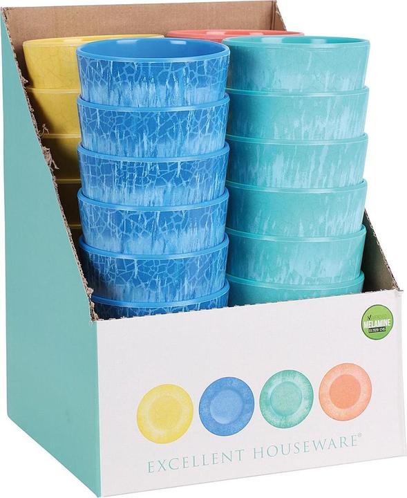 Produktbild Becher Melamin 350ml sortiert