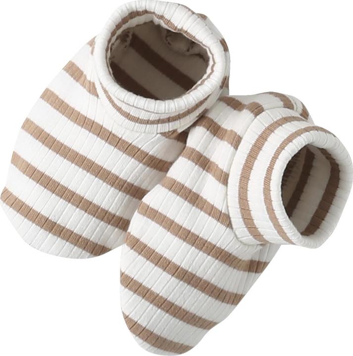 Actual product image Vertbaudet Jungen Baby-Set: Mütze, Fäustlinge, Schühchen & Beutel