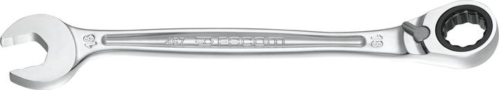 Actual product image Facom 34 mm openend ring ratchet wrench, length 455 mm