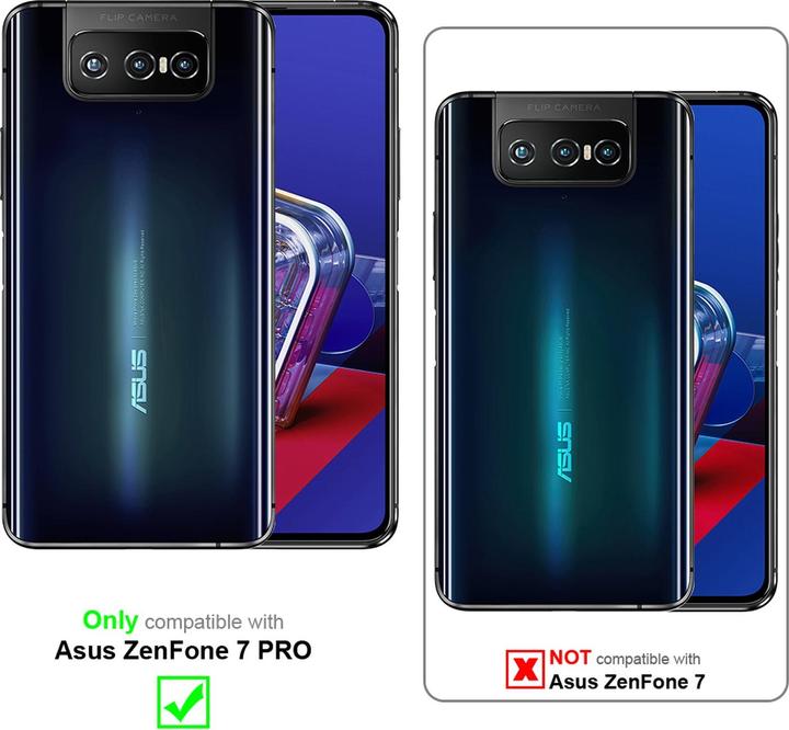 Productafbeelding Cadorabo Boek Onzichtbare Magneethoes (Asus Zenfone 7 Pro)
