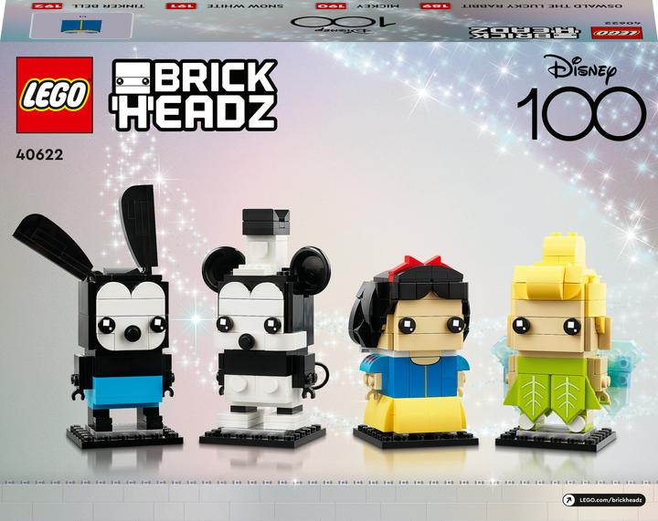 Produktbild LEGO 100-jähriges Disney Jubiläum (40622, LEGO Brickheadz)