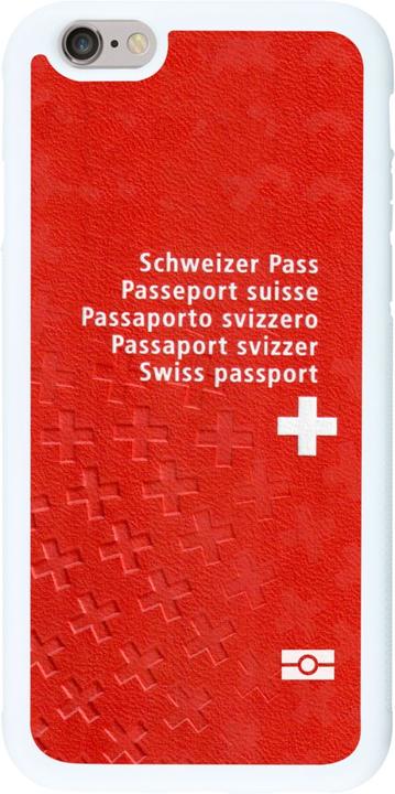 Produktbild PhoneLook Hülle Silikon blanc Swiss Passport (Apple iPhone 6)