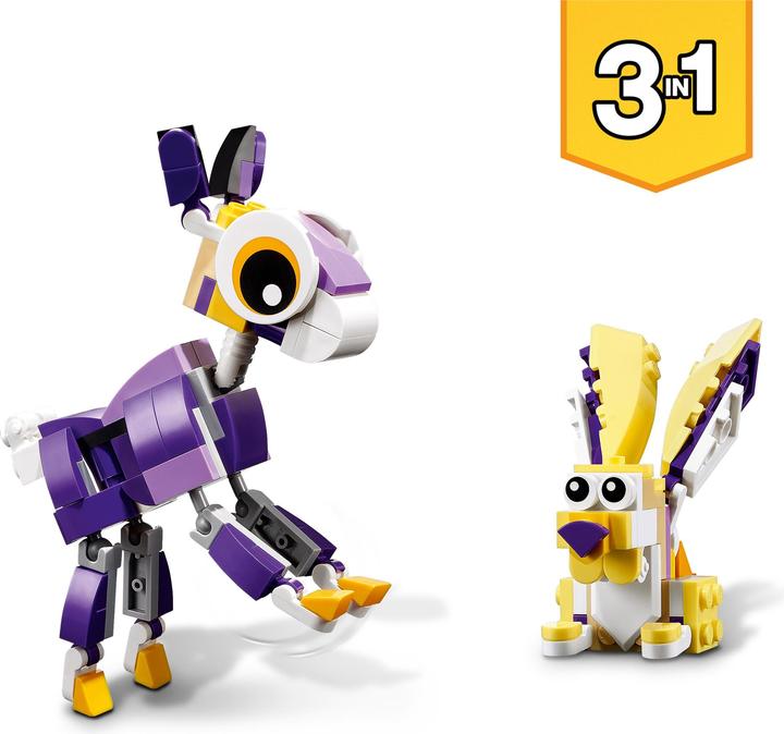Immagine prodotto LEGO Creature mitiche della foresta (31125, LEGO Creator 3-in-1)