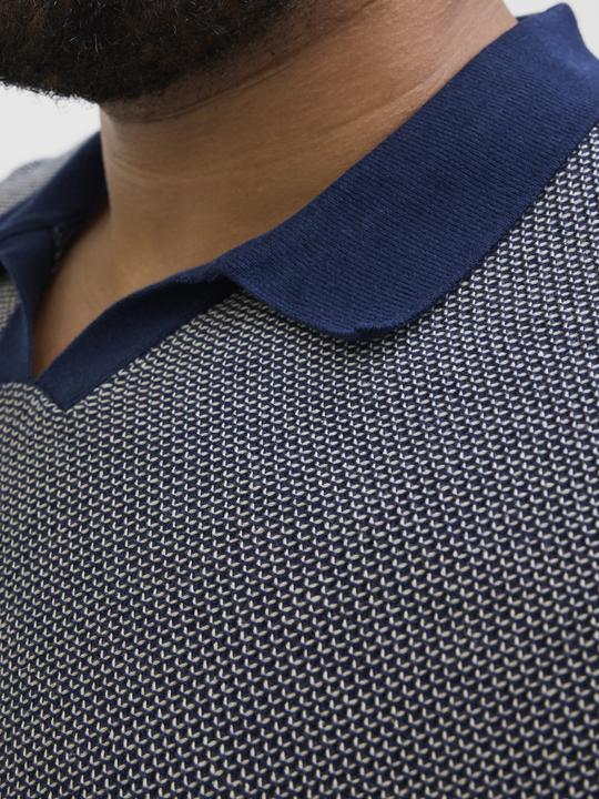 Actual product image Jack & Jones Plus Size Poloshirt Poloshirt (5XL)