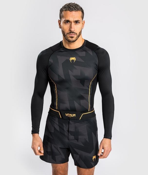 Image du produit Venum Razor Rashguard Long Sleeves - Black/Gold - XL (XL)