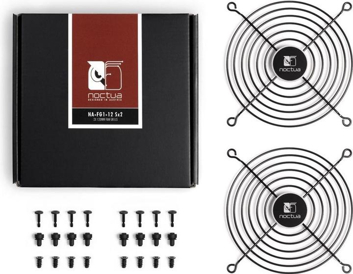 Produktbild Noctua NA-FG1-12 Sx2 Lüftergitter 120 mm - schwarz