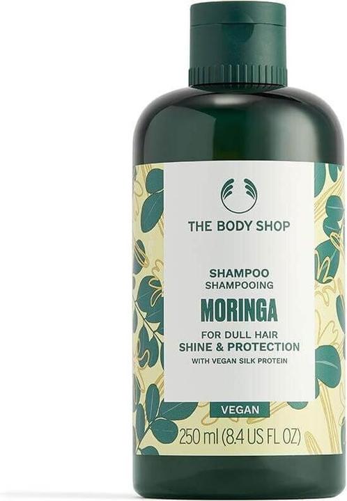 Body Shop - Shampoo for dull hair Moringa (Shampoo) - Volume: 250 ml (250 ml, Flüssiges Shampoo)
