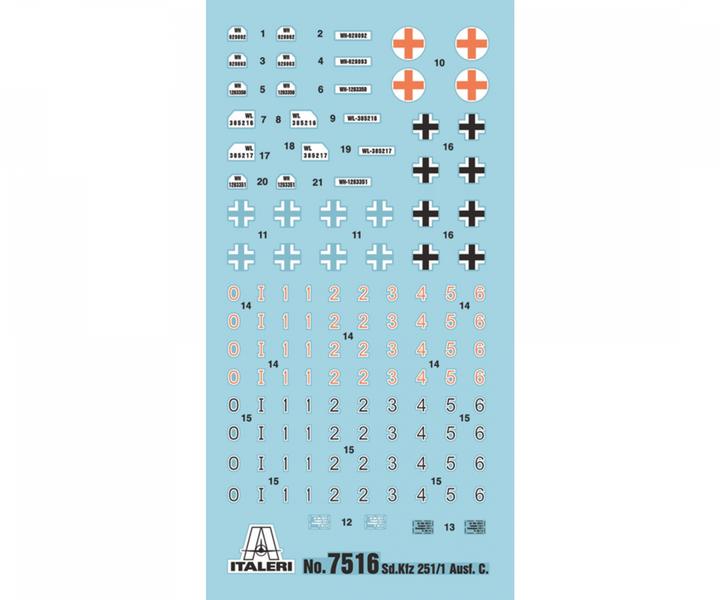 Actual product image 1:72 SD.Kfz.251/1 Ausf. C Fast Assm. Kit