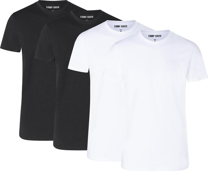 Camp David Men underwear Crew Neck 4p (M)