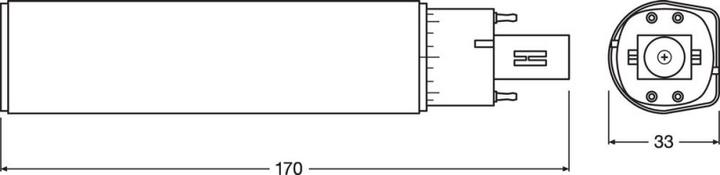 Produktbild Ledvance LED-Kompaktlampe (G24q-3, 10 W, 1100 lm, 1 x, E)