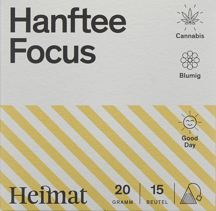 Produktbild Heimat Hanftee Focus (Good Day) (20 g)