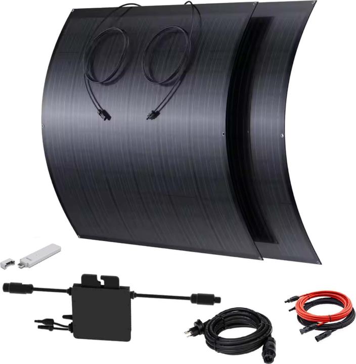 Produktbild Supersolar Balkonkraftwerk-Set Ultraleicht & Flexible 440Wp/400W (440 W)