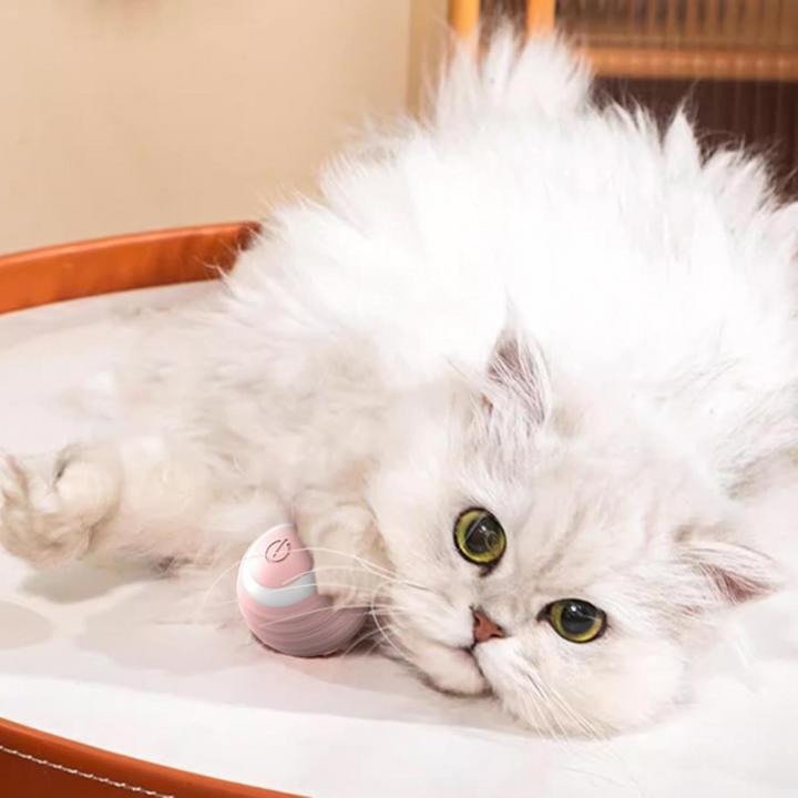 Immagine prodotto Suba Elektrischer Katzenball mit LED Licht (Palla giocattolo per gatti)