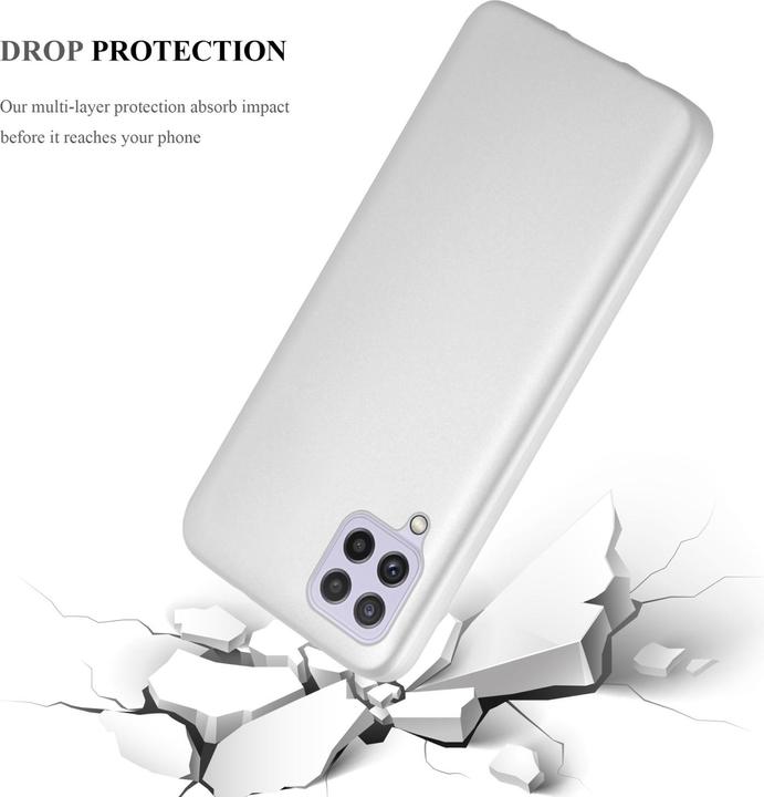 Immagine prodotto Cadorabo Manicotto metallico opaco in TPU (Samsung Galaxy M22, Samsung Galaxy A22, Samsung Galaxy A32)