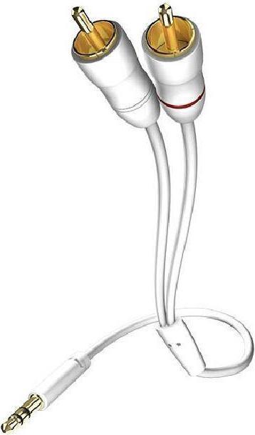 Actual product image Inakustik Jack cable (1.50 m, 3.5mm jack (AUX), Cinch)