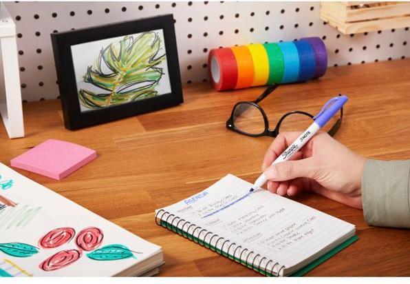 Actual product image Sharpie Permanent marker S-Note Creative 1-5 mm, 12 pieces (Multicoloured, 5 mm, 12 x)