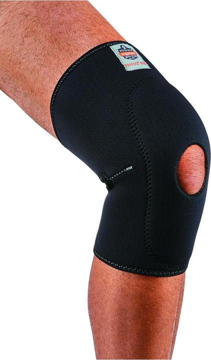 Produktbild Ergodyne Neopren-Kniebandage Proflex 615, offenes Frontpolster, L, schwarz (L)