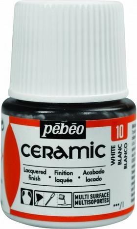 Produktbild Pebeo Keramikfaben (Weiss, 45 ml)