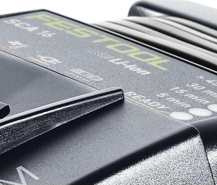 Image du produit Festool Set Énergie : 3x Batteries BP 18 Li 4,0 Ah HPC-ASI 4,0Ah 18V + Chargeur SCA 16 10,8V-18V